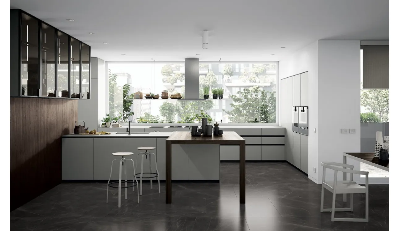 Cucina Design con penisola MK1 2 di Nova Cucina